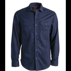 Timberland Pro Men's Flame Resistant Cotton Core Button Work Shirt - - TB0A236V410