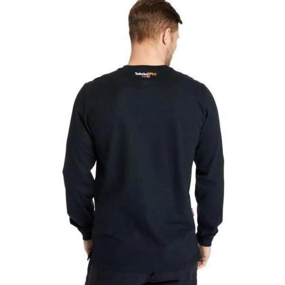Timberland Pro Men's Flame Resistant Long Sleeve Work Henley - - TB0A23P4001
