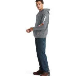 Timberland Pro Men's Flame Resistant Hood Honcho Work Pullover - Charcoal - TB0A1VAJ003