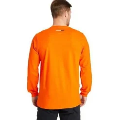 Timberland Pro Men's FR Cotton Core LS W/ Logo Work T-Shirt - - TB0A1V8DY86