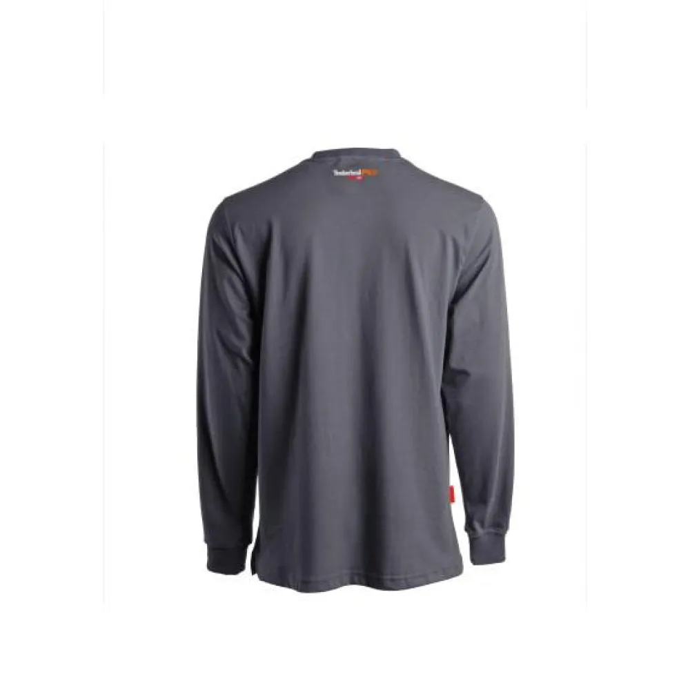 Timberland Pro Men's FR Cotton Core LS W/ Logo Work T-Shirt - - TB0A1V8D003