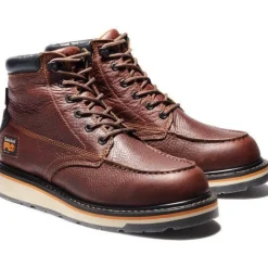Women Timberland Pro Men's Gridworks 6" Soft Toe WP Work Boot- - TB1A1KRQ214
