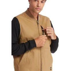 Timberland Pro Men's Gritman Lined Work Vest - - TB0A1VBFD02