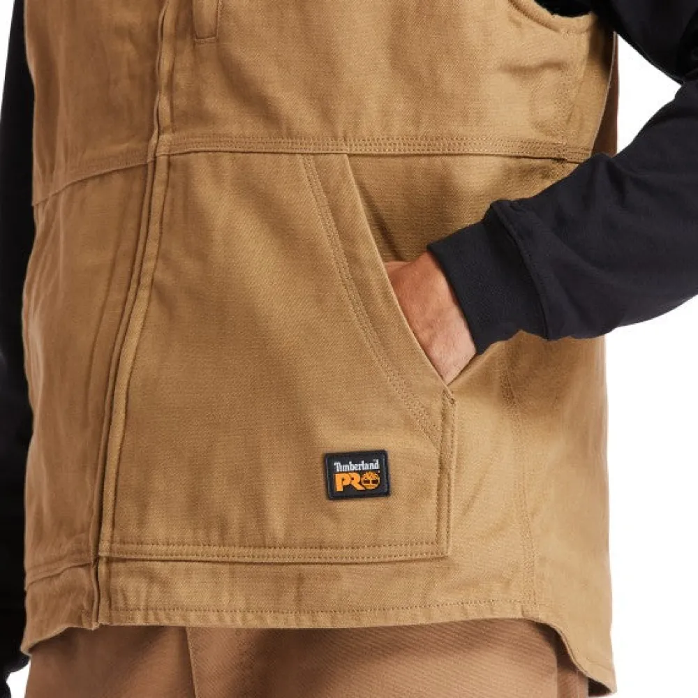 Timberland Pro Men's Gritman Lined Work Vest - - TB0A1VBFD02