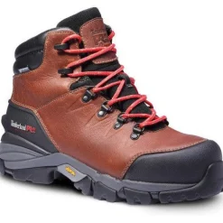 Women Timberland Pro Men's Heritage Hyperion 6" Comp Toe WP Work Boot- TB1A5N4J214