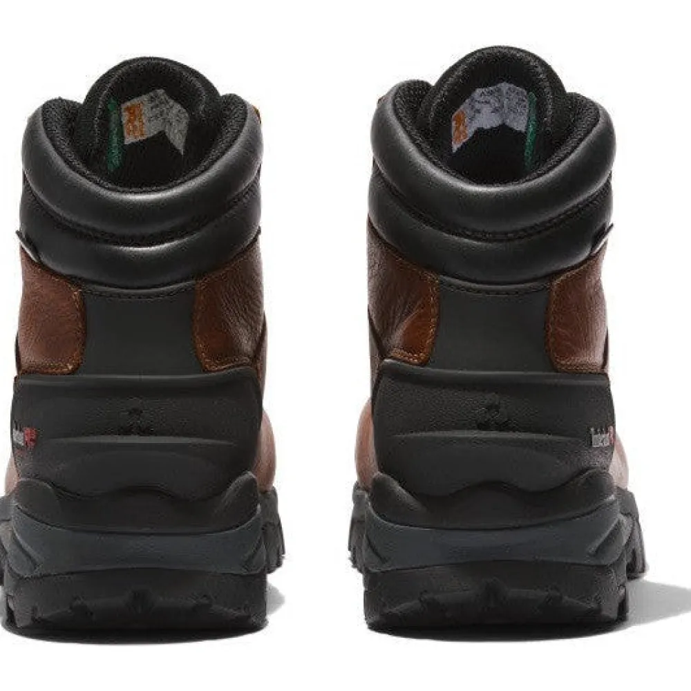 Women Timberland Pro Men's Heritage Hyperion 6" Comp Toe WP Work Boot- TB1A5N4J214