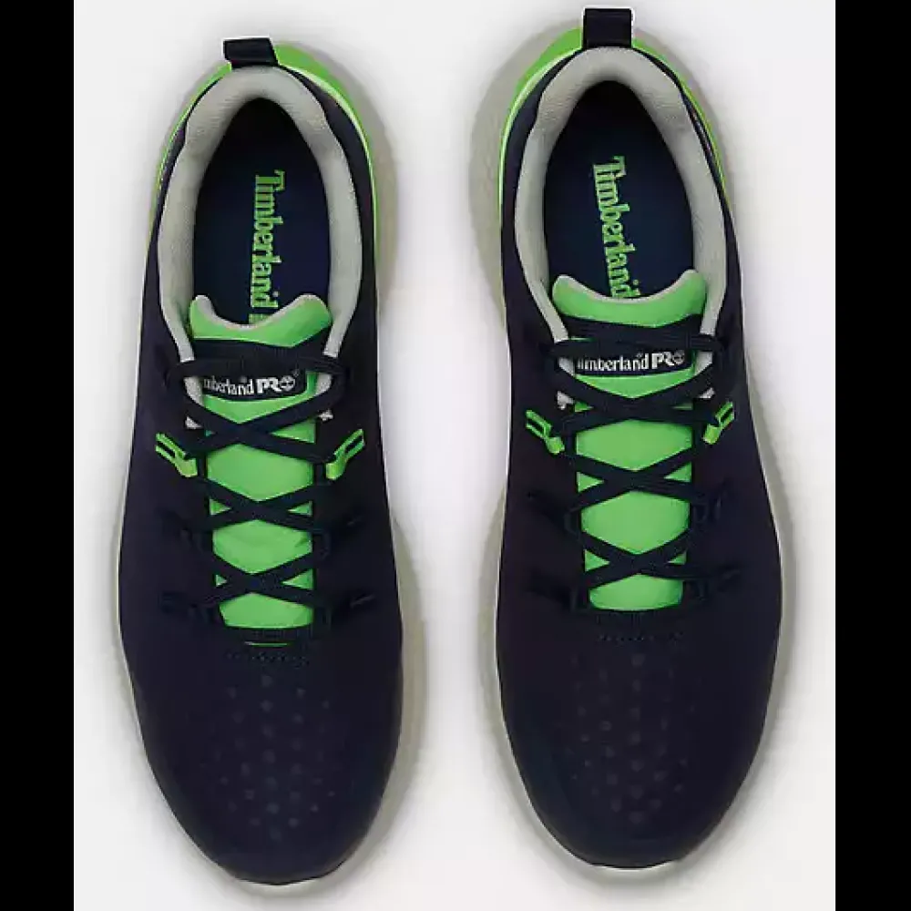 Timberland Pro Men's Intercept Athletic Steel Toe Work Shoe Navy- TB0A5ZNB484