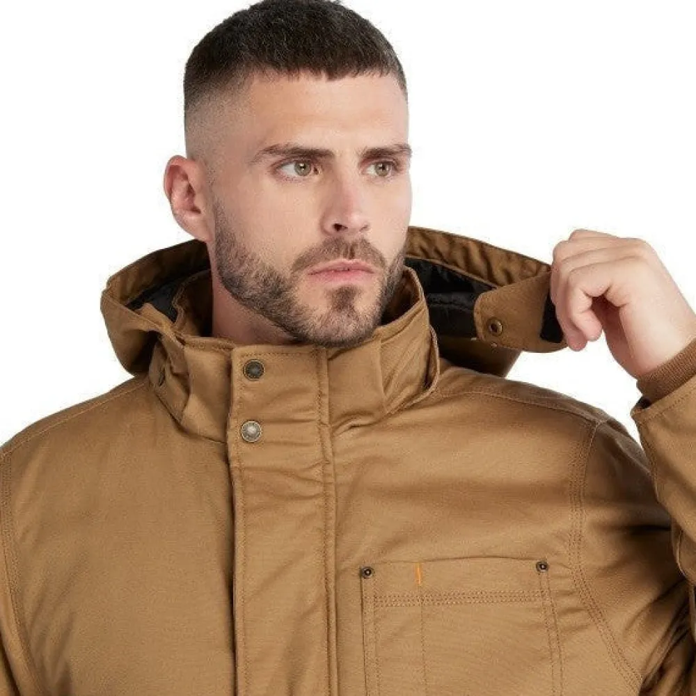 Timberland Pro Men's Ironhide 100G Insulated Hooded Jacket -Wheat- TB0A237TD02