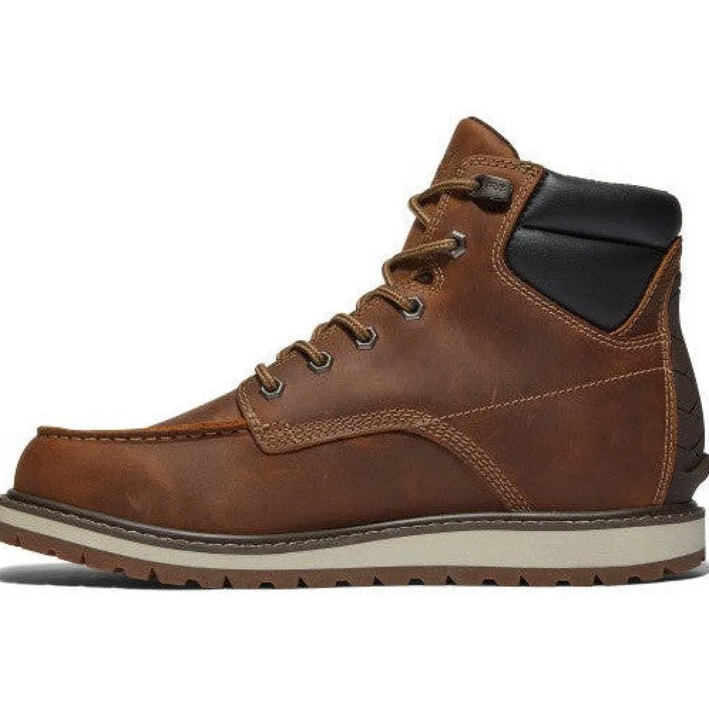 Women Timberland Pro Men's Irvine 6" Soft Toe Wedge Work Boot- - TB1A42TY214