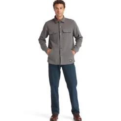 Timberland Pro Men's Mill River Fleece Work Shirt Jacket - - TB0A1VCQ060
