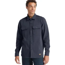 Timberland Pro Men's Mill River Fleece Work Shirt Jacket - - TB0A1VCQ434