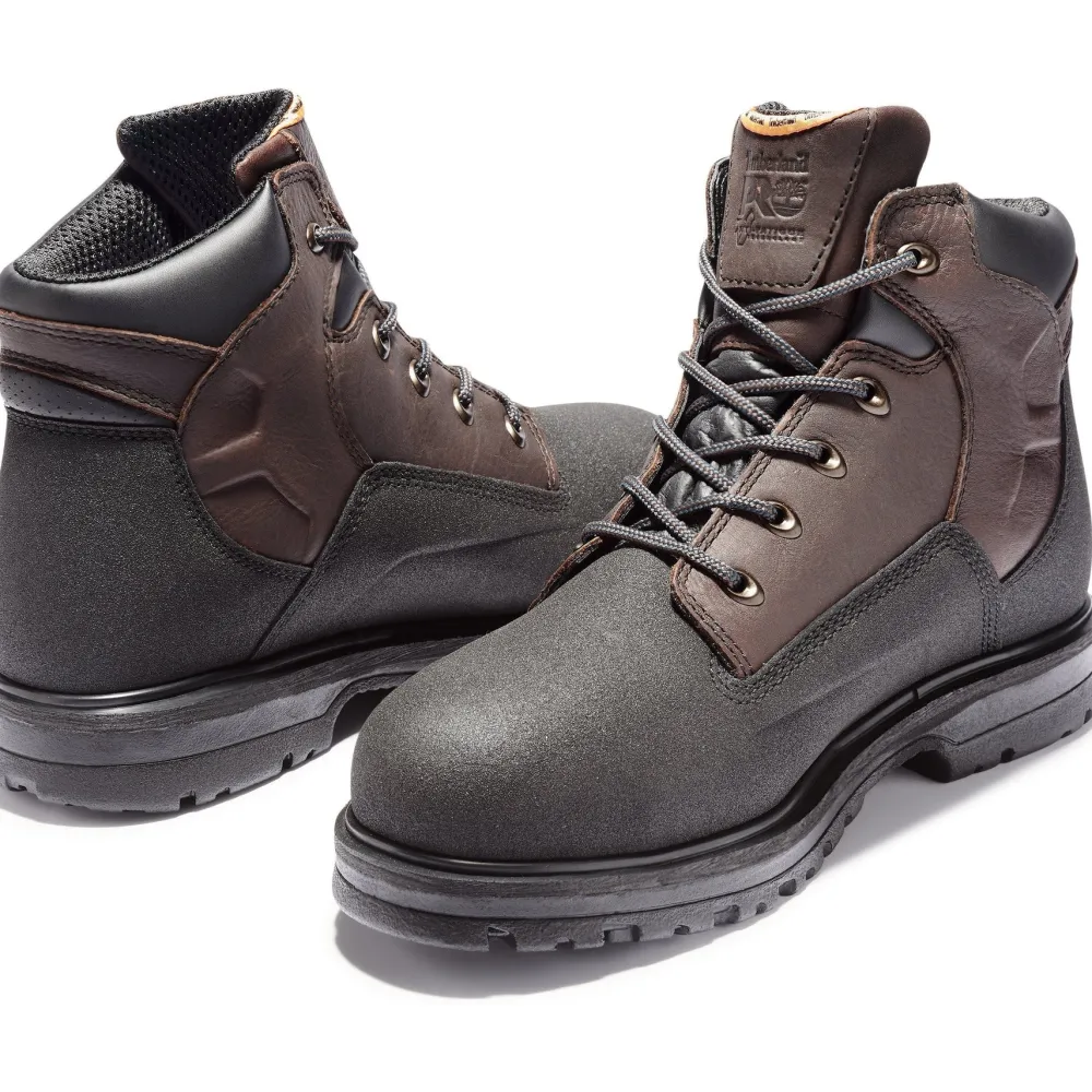 Timberland Pro Men's Powerwelt 6" Steel Toe WP Work Boot - TB147001242