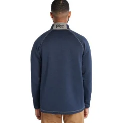 Timberland Pro Men's Reaxion 1/4 Athletic Fleece Jacket -Navy- TB0A55RV440