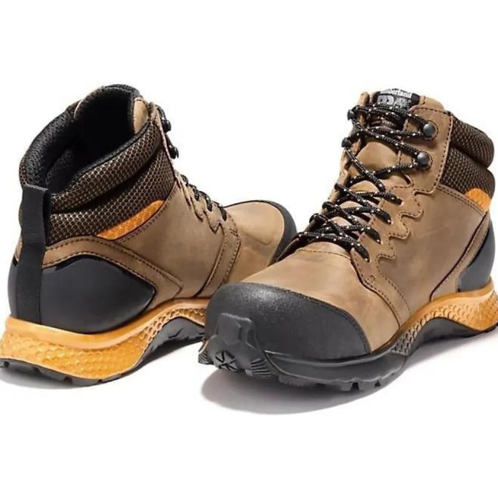 Women Timberland Pro Men's Reaxion Comp Toe WP Work Boot TB1A1ZR1214