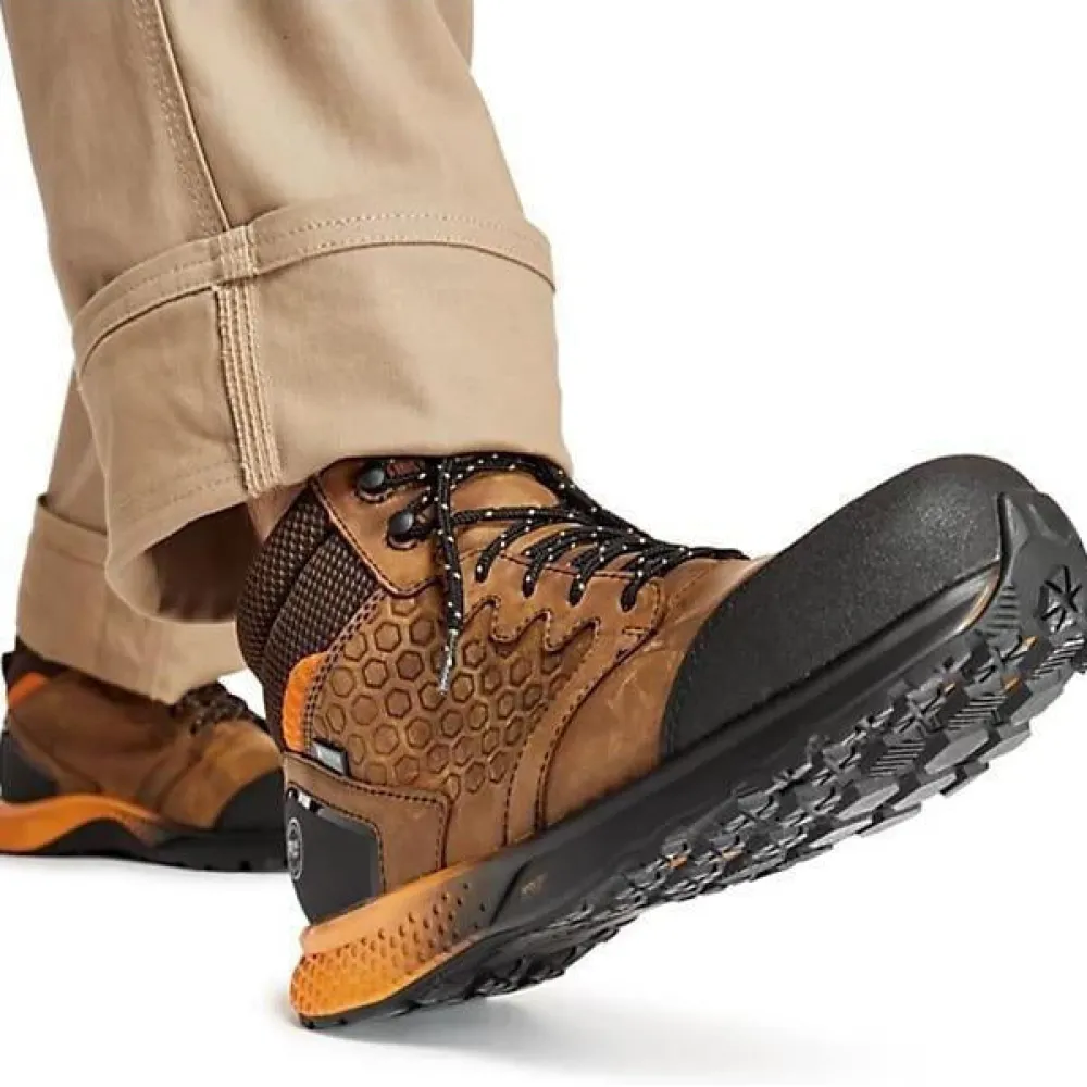 Women Timberland Pro Men's Reaxion Comp Toe WP Work Boot TB1A1ZR1214