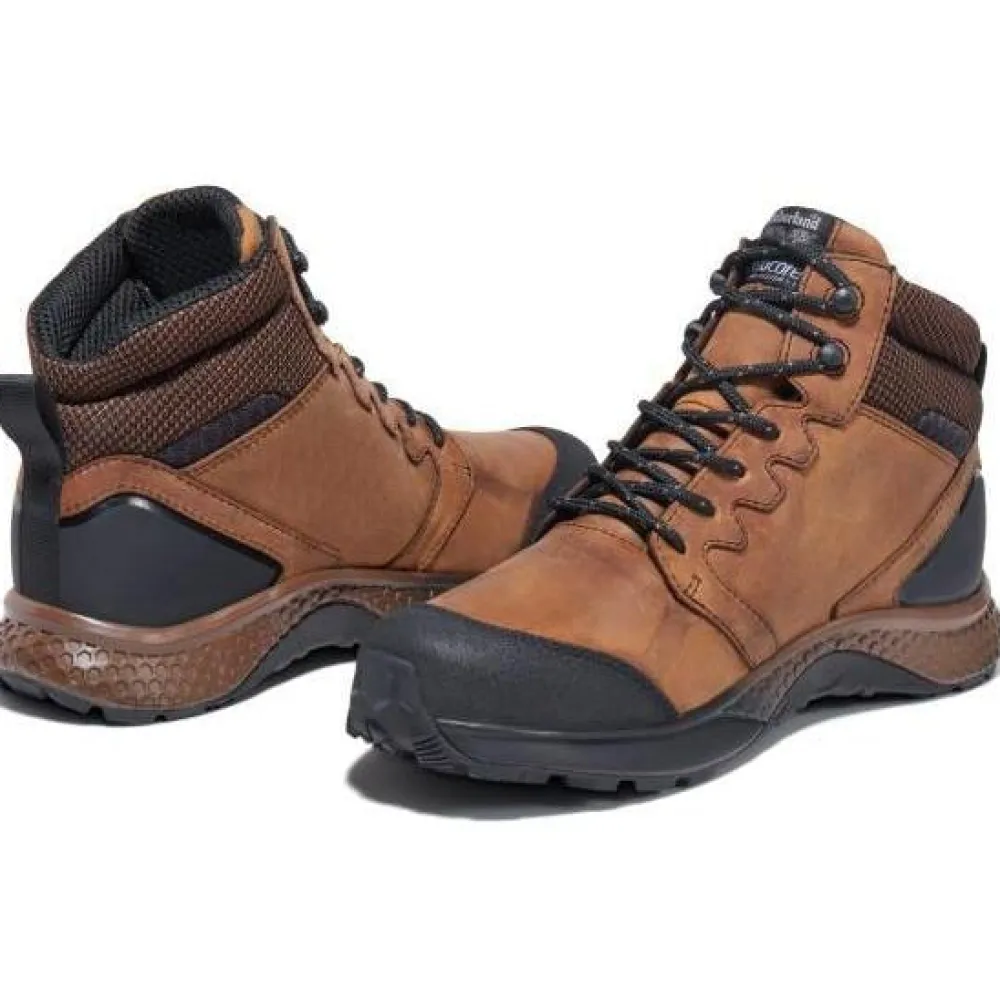 Women Timberland Pro Men's Reaxion Soft Toe WP Work Boot- - TB1A27BG214
