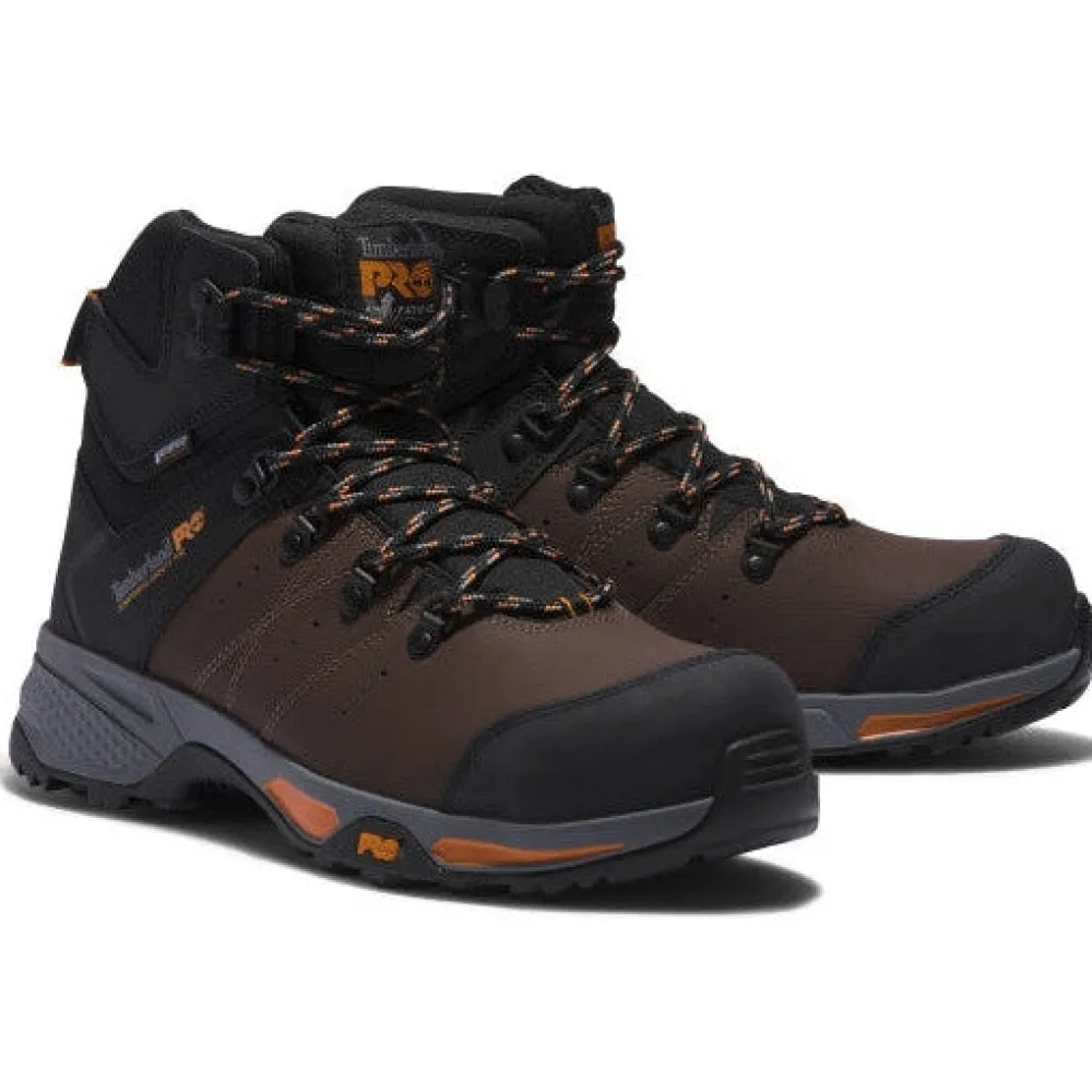 Women Timberland Pro Men's Switchback Comp Toe WP Hiker Work Boot TB1A2B52214