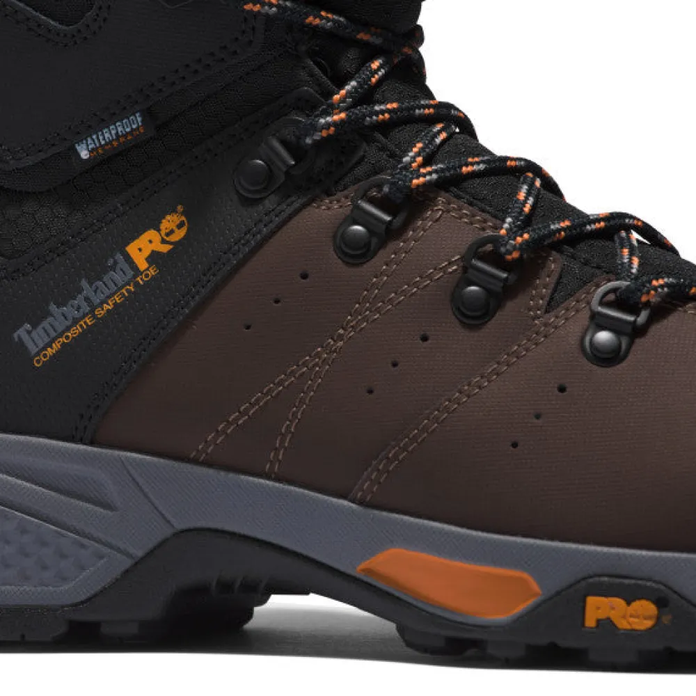 Women Timberland Pro Men's Switchback Comp Toe WP Hiker Work Boot TB1A2B52214