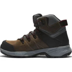 Women Timberland Pro Men's Switchback Comp Toe WP Work Boot- Brown- TB1A5SZ3214