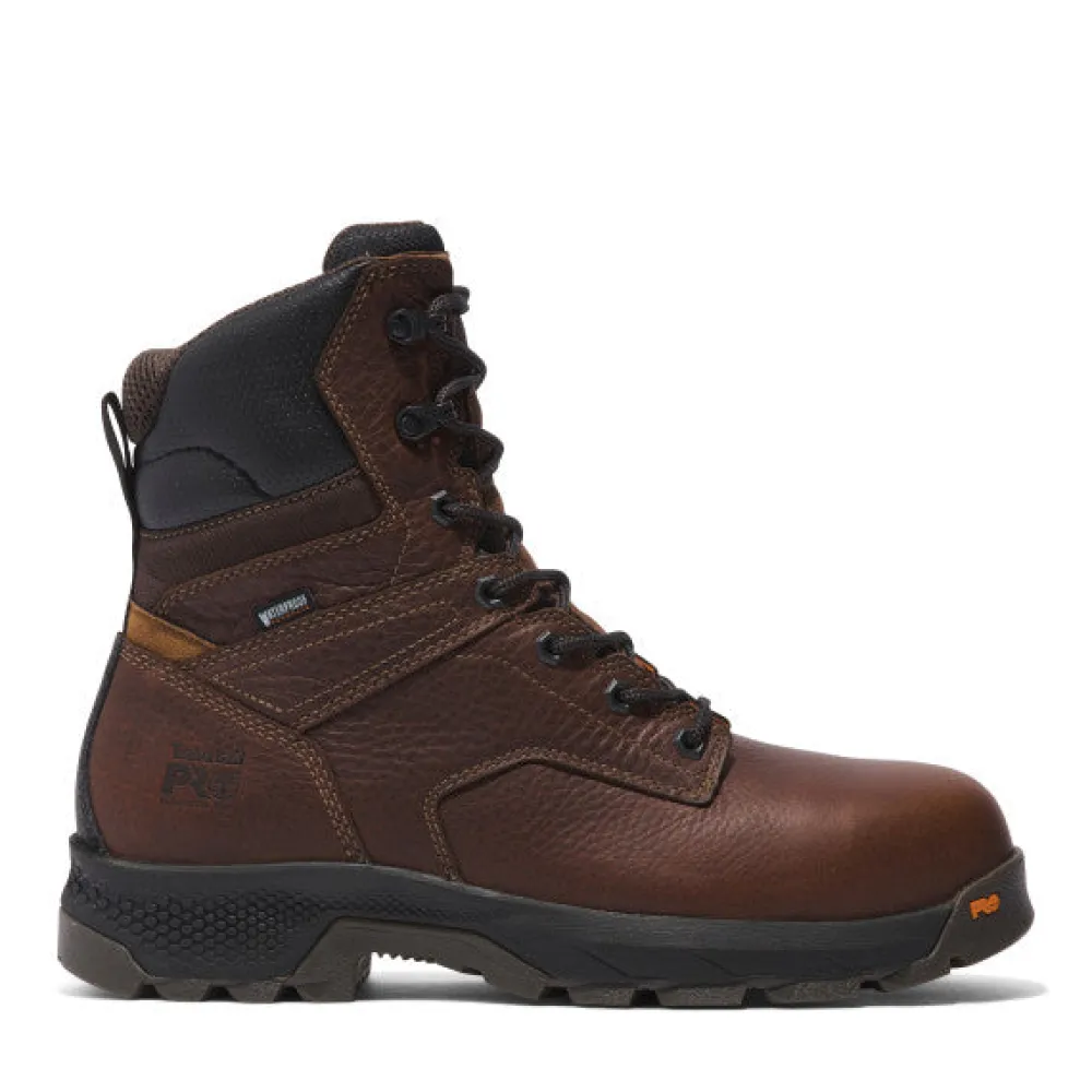 Timberland Pro Men's Titan Ev 8" Comp Toe WP Work Boot - - TB0A5U4Y214