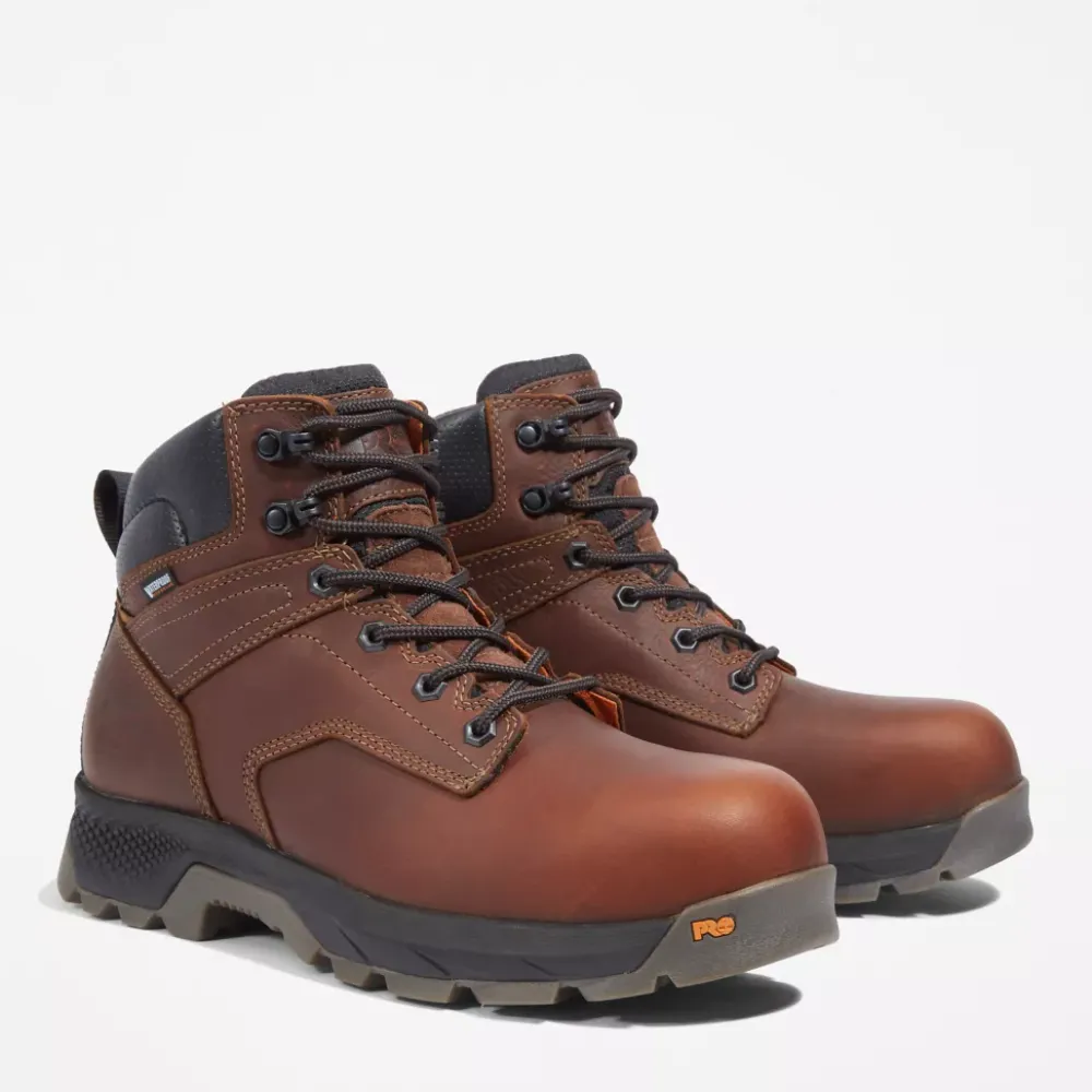 Timberland Pro Men's Titan EV 6" WP Comp Toe Work Boot -- TB0A42FY214