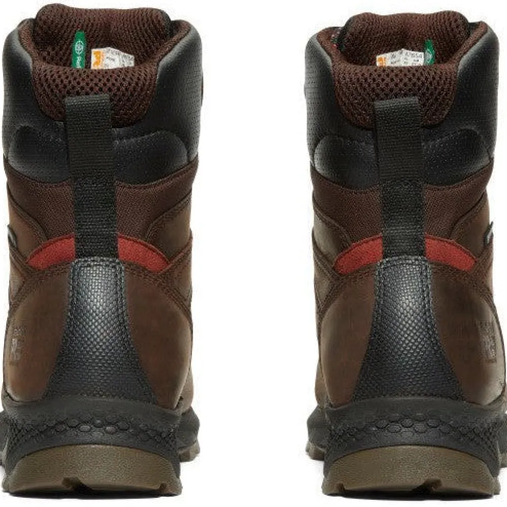 Timberland Pro Men's Titan EV 8" Comp Toe WP 400G Ins Work Boot- TB1A5RBP214