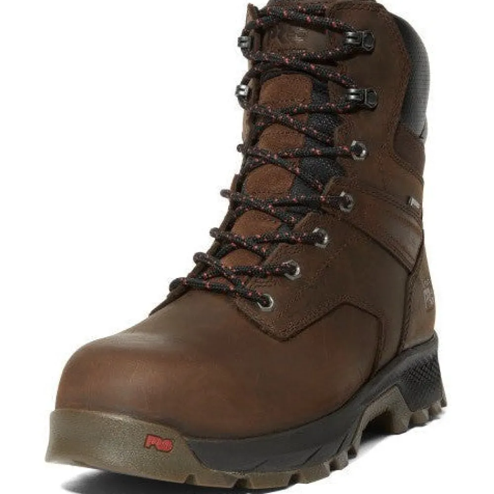 Timberland Pro Men's Titan EV 8" Comp Toe WP 400G Ins Work Boot- TB1A5RBP214