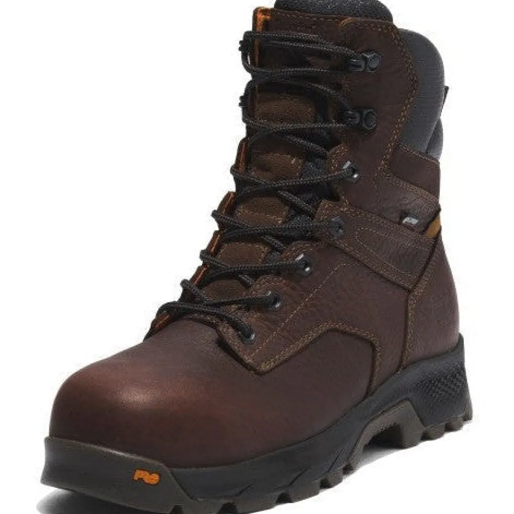 Timberland Pro Men's Titan EV 8" Comp Toe WP Work Boot - TB1A5U4Y214