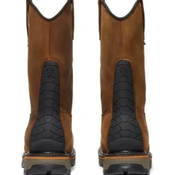 Women Timberland Pro Men's True Grit Pull On Comp Toe WP Work Boot- - TB1A24BH214