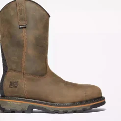 Women Timberland Pro Men's True Grit Pull On Comp Toe WP Work Boot- - TB1A437Y214