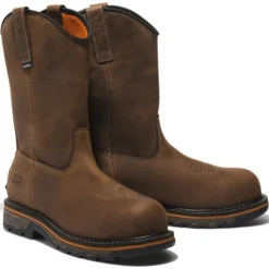 Women Timberland Pro Men's True Grit Pull On Comp Toe WP Work Boot- TB1A5WZB214
