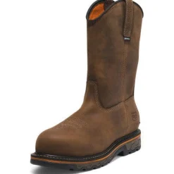 Women Timberland Pro Men's True Grit Pull On Comp Toe WP Work Boot- TB1A5WZB214
