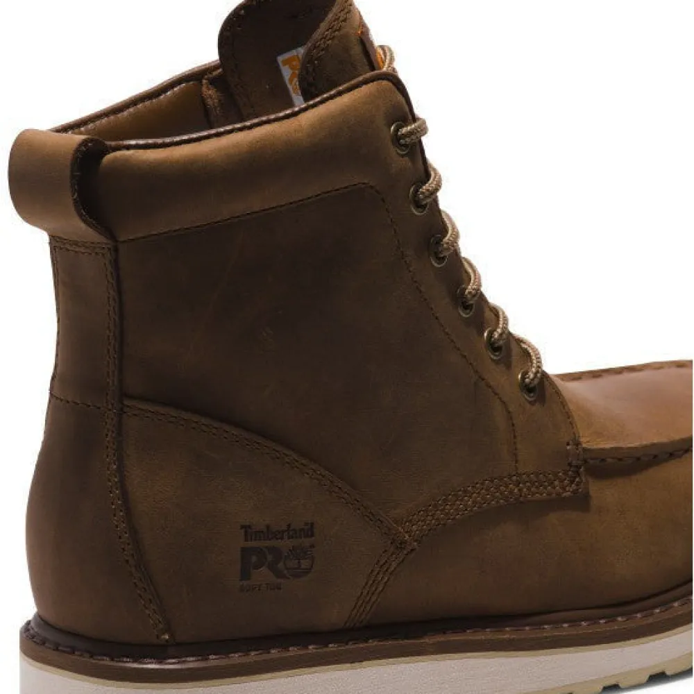 Women Timberland Pro Men's Wedge 6" Soft Toe Work Boot - - TB1A5SXH214