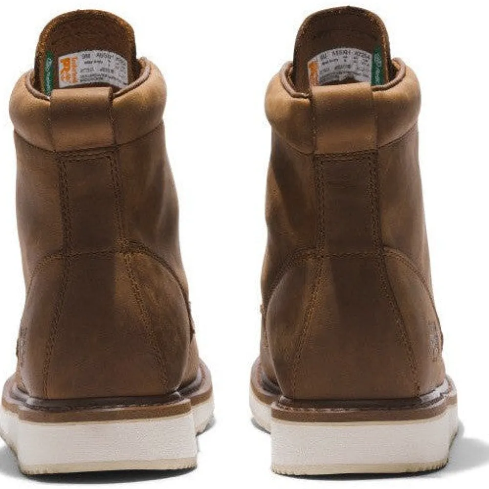 Women Timberland Pro Men's Wedge 6" Soft Toe Work Boot - - TB1A5SXH214