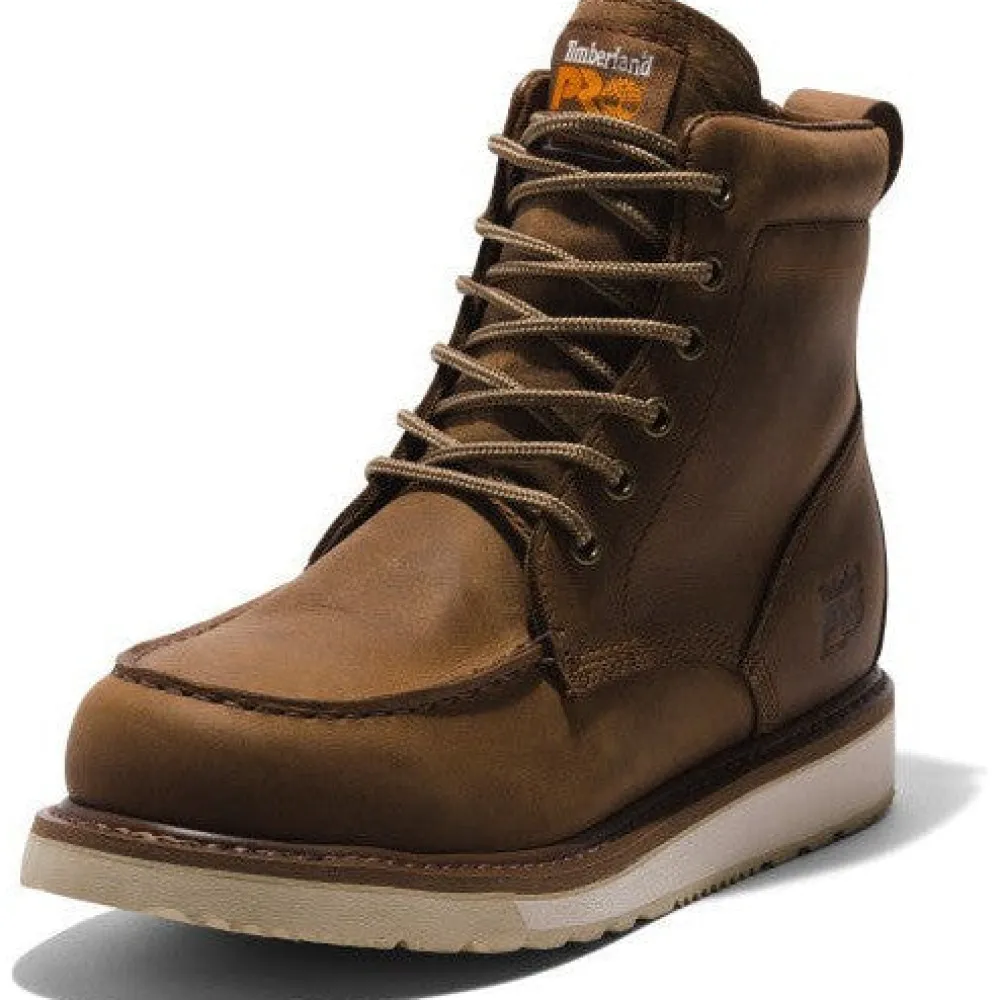 Women Timberland Pro Men's Wedge 6" Soft Toe Work Boot - - TB1A5SXH214