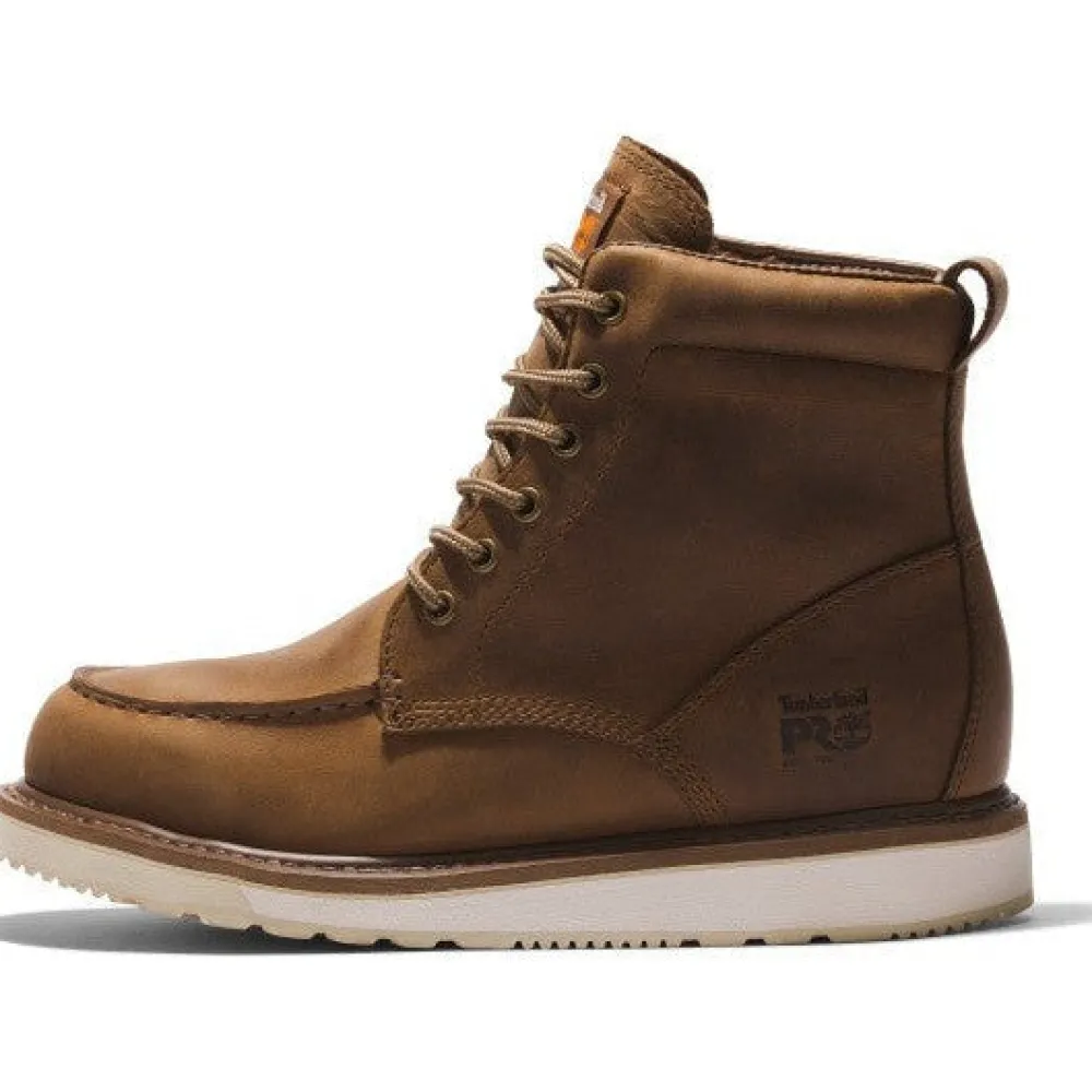 Women Timberland Pro Men's Wedge 6" Soft Toe Work Boot - - TB1A5SXH214