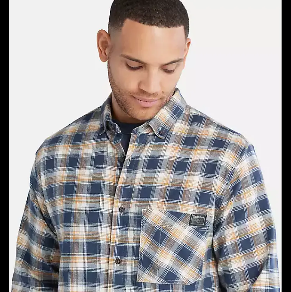 Timberland Pro Men's Woodfort Lightweight Flex Shirt -Wheat- TB0A64AWP50