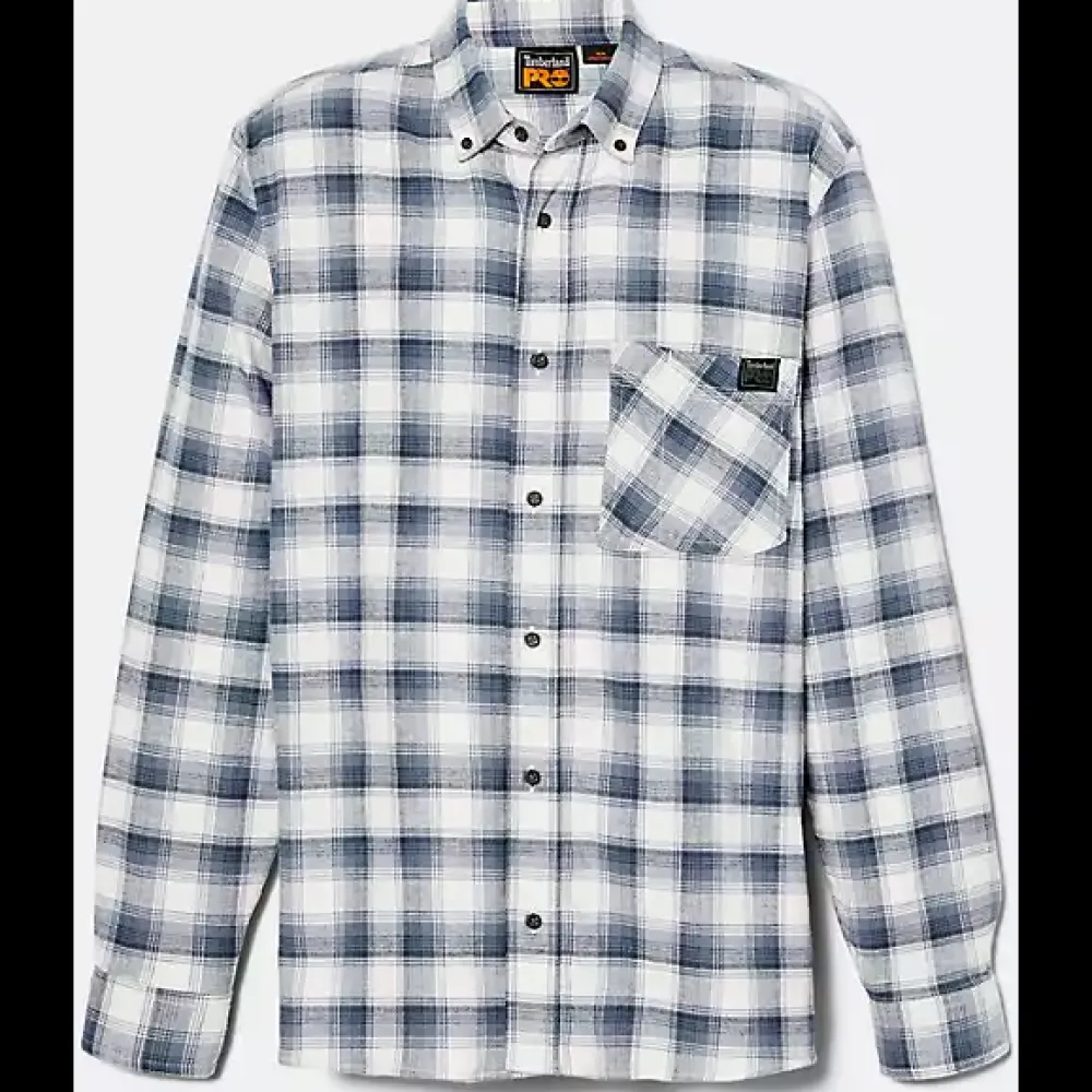 Timberland Pro Men's Woodfort Lightweight Flex Shirt -Indigo- TB0A64AWB05