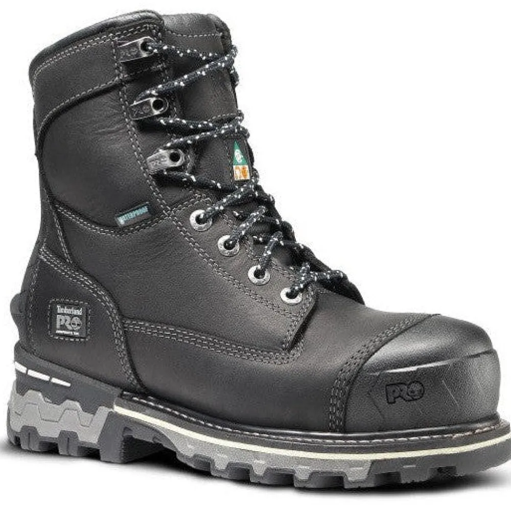 Timberland Pro Women's Boondock 8" Comp Toe WP PR 200G Work Boot- TB1A5R7K001