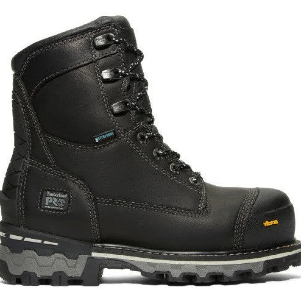 Timberland Pro Women's Boondock 8" Comp Toe WP PR 200G Work Boot- TB1A5R7K001