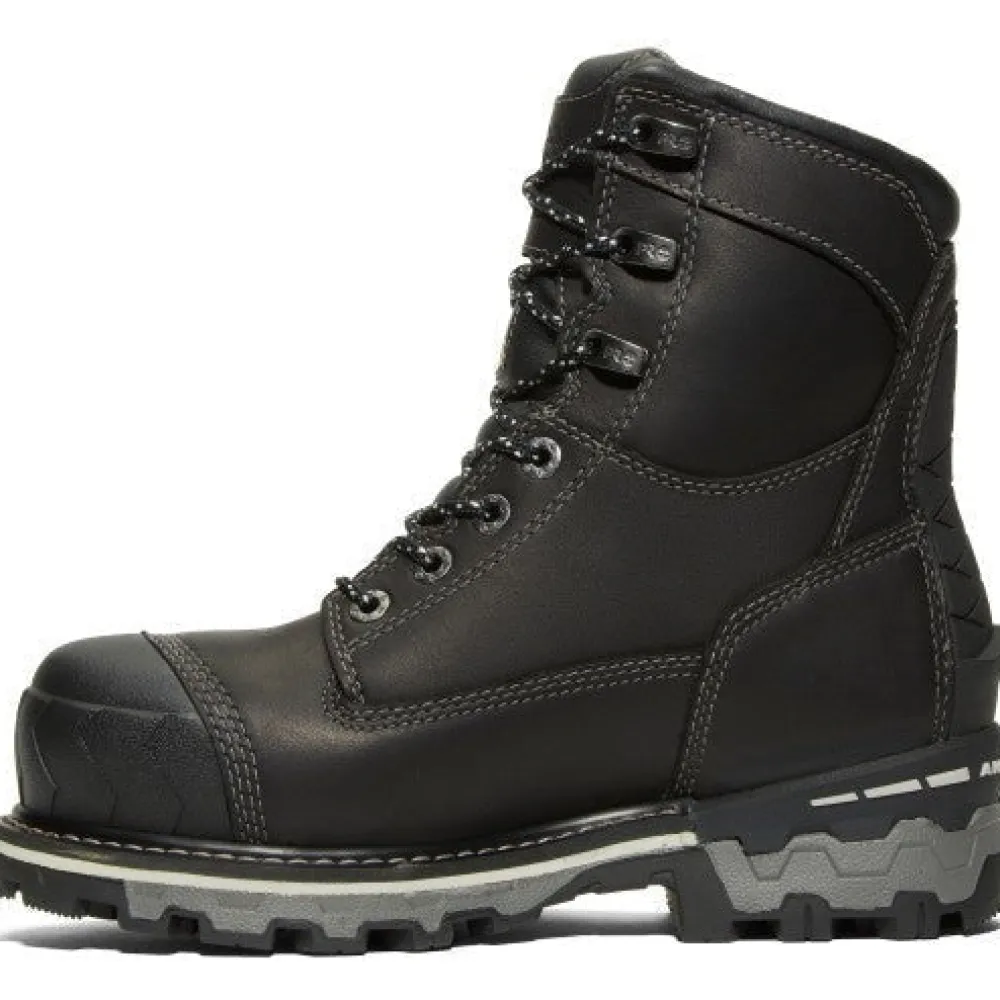Timberland Pro Women's Boondock 8" Comp Toe WP PR 200G Work Boot- TB1A5R7K001