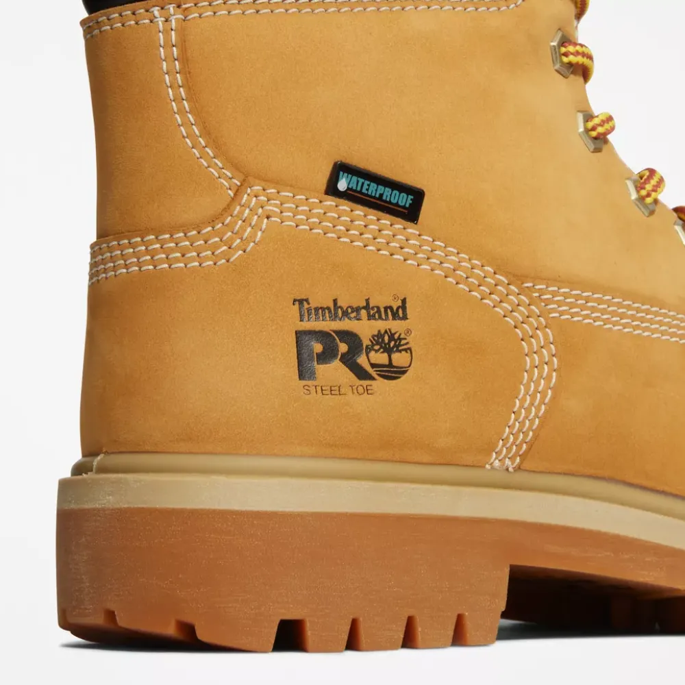 Timberland Pro Women's Direct Attach 6" WP Steel Toe Work Boot -- TB1A2QVU231