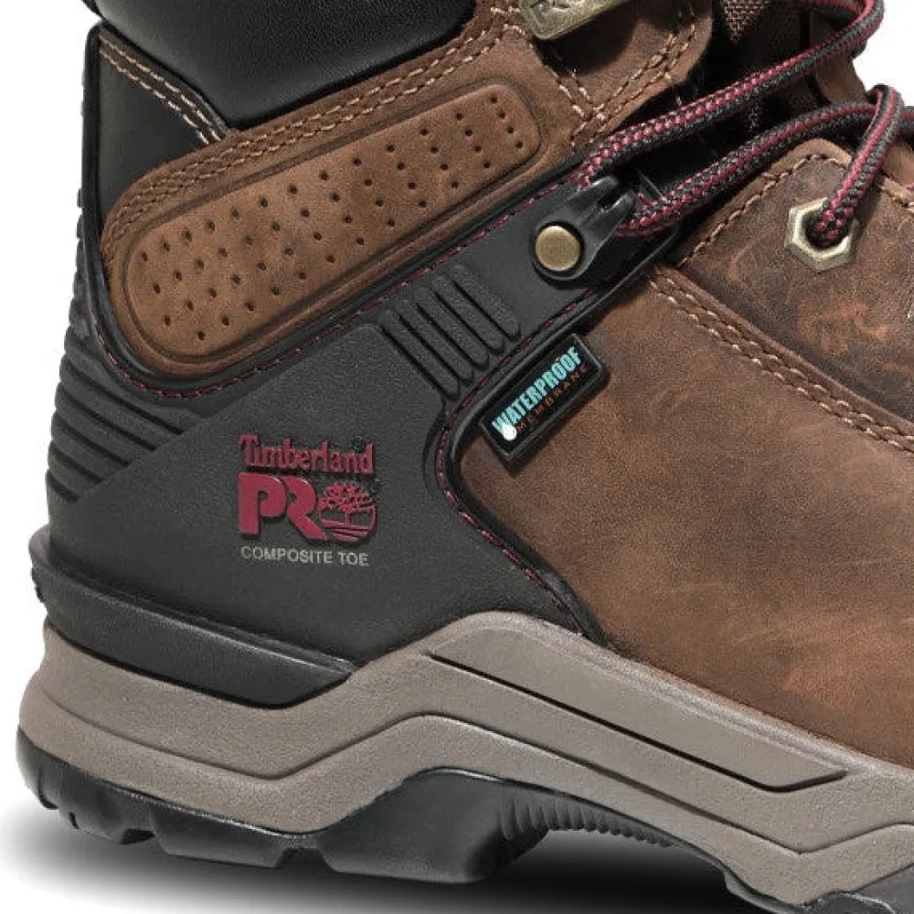 Timberland Pro Women's Hypercharge 6" Comp Toe WP Work Boot TB0A4115214
