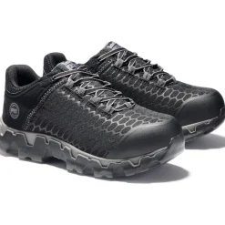 Women Timberland Pro Women's Powertrain Alloy Toe Work Shoe - TB1A1B7F001