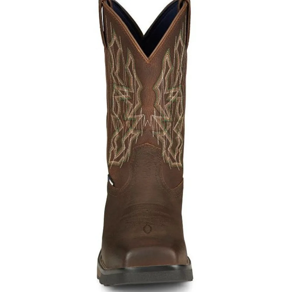 Tony Lama Men's Anchor 11' Comp Toe WP Western Work Boot -- TW3415