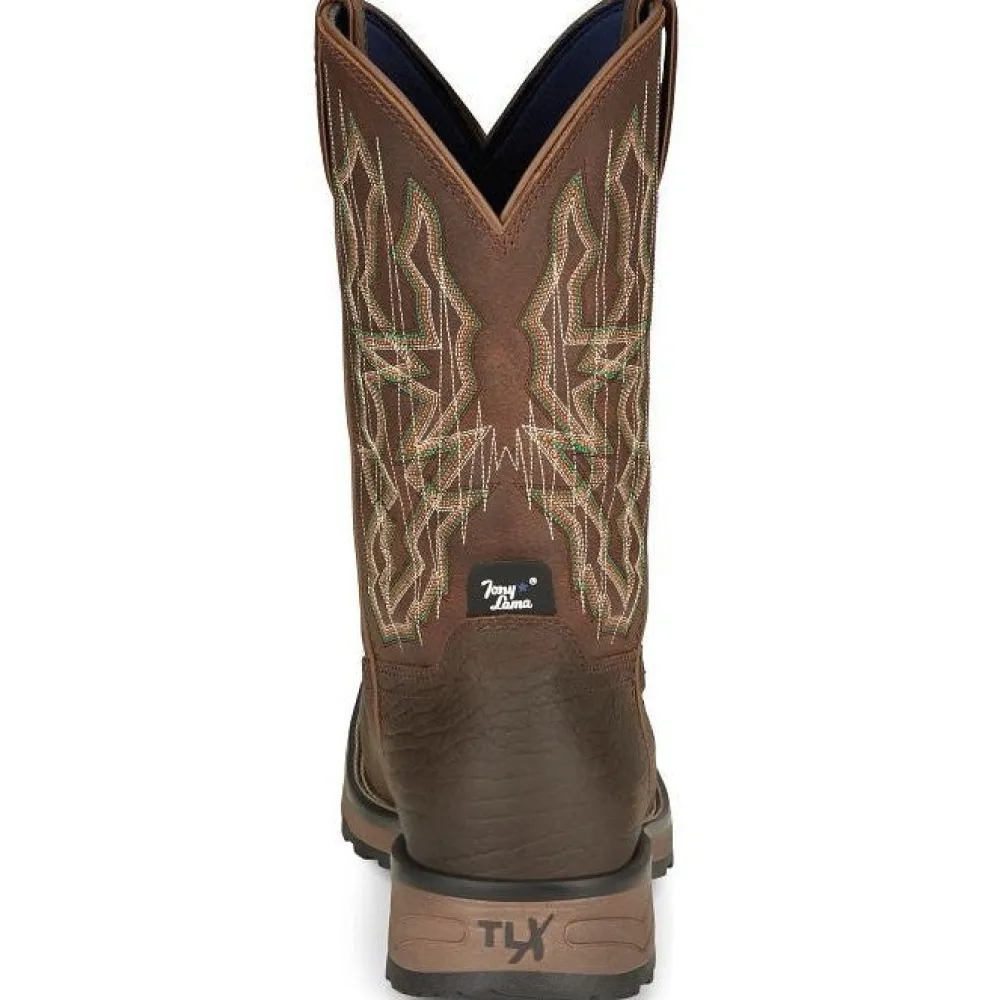 Tony Lama Men's Anchor 11' Comp Toe WP Western Work Boot -- TW3415