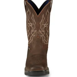 Tony Lama Men's Anchor 11' Square Toe WP Western Work Boot- - TW3416