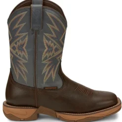 Tony Lama Men's Bartlett 11" Square Toe WP Western Work Boot- - RR3358