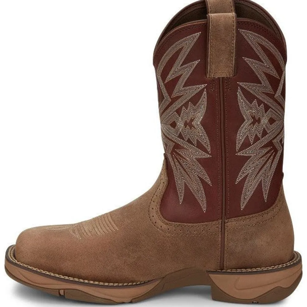 Tony Lama Men's Bartlett 11" Steel Toe Western Work Boot -- RR3359