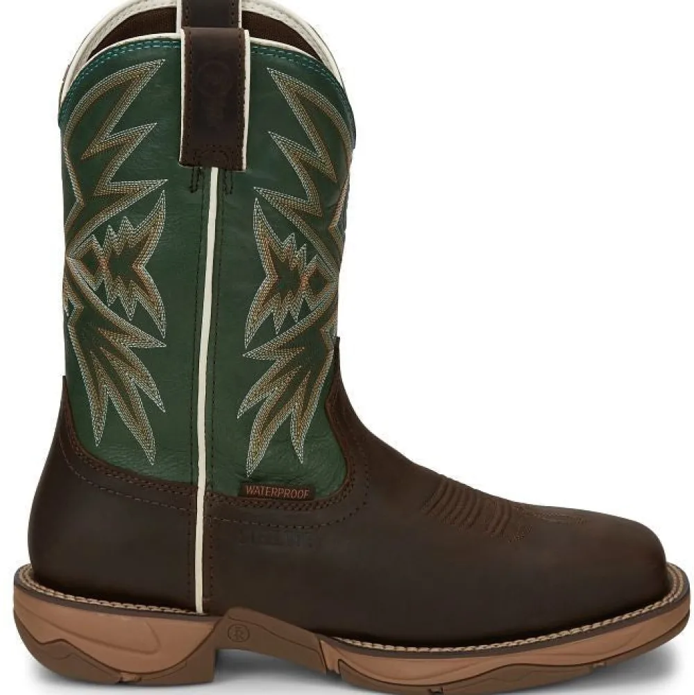 Tony Lama Men's Bartlett 11" Steel Toe WP Western Work Boot -- RR3360